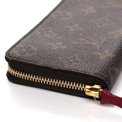 Louis Vuitton Monogram Clemence Wallet Fuchsia 10 of 14