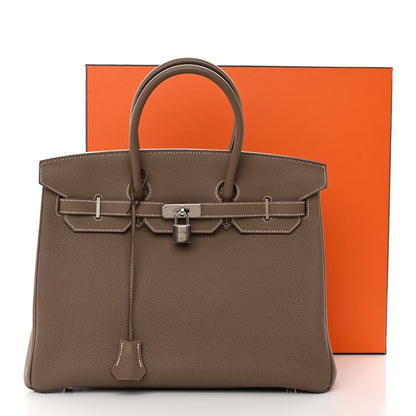 Hermes Togo Birkin 35 Etoupe 15 of 15