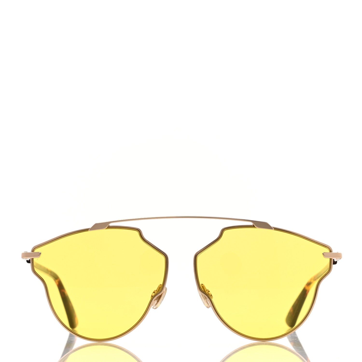 Christian Dior So Real Pop Sunglasses Yellow 2 of 8