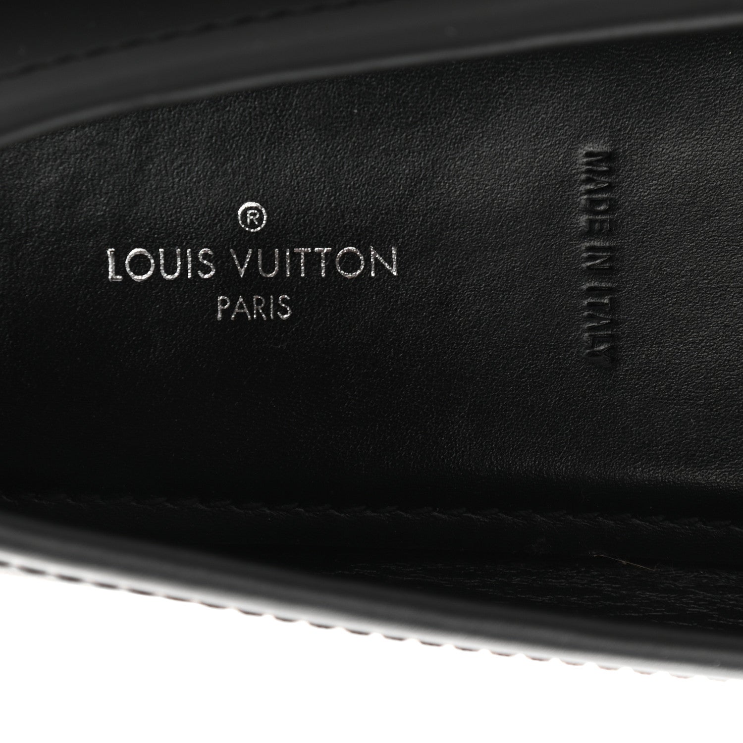 Louis Vuitton Calfskin Dauphine Loafers 37.5 Black 7 of 8