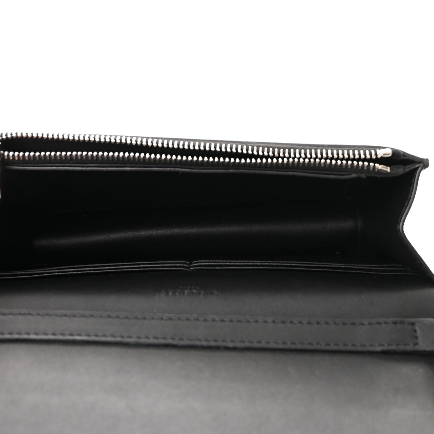 Sugar Goatskin Pandora Chain Wallet Black