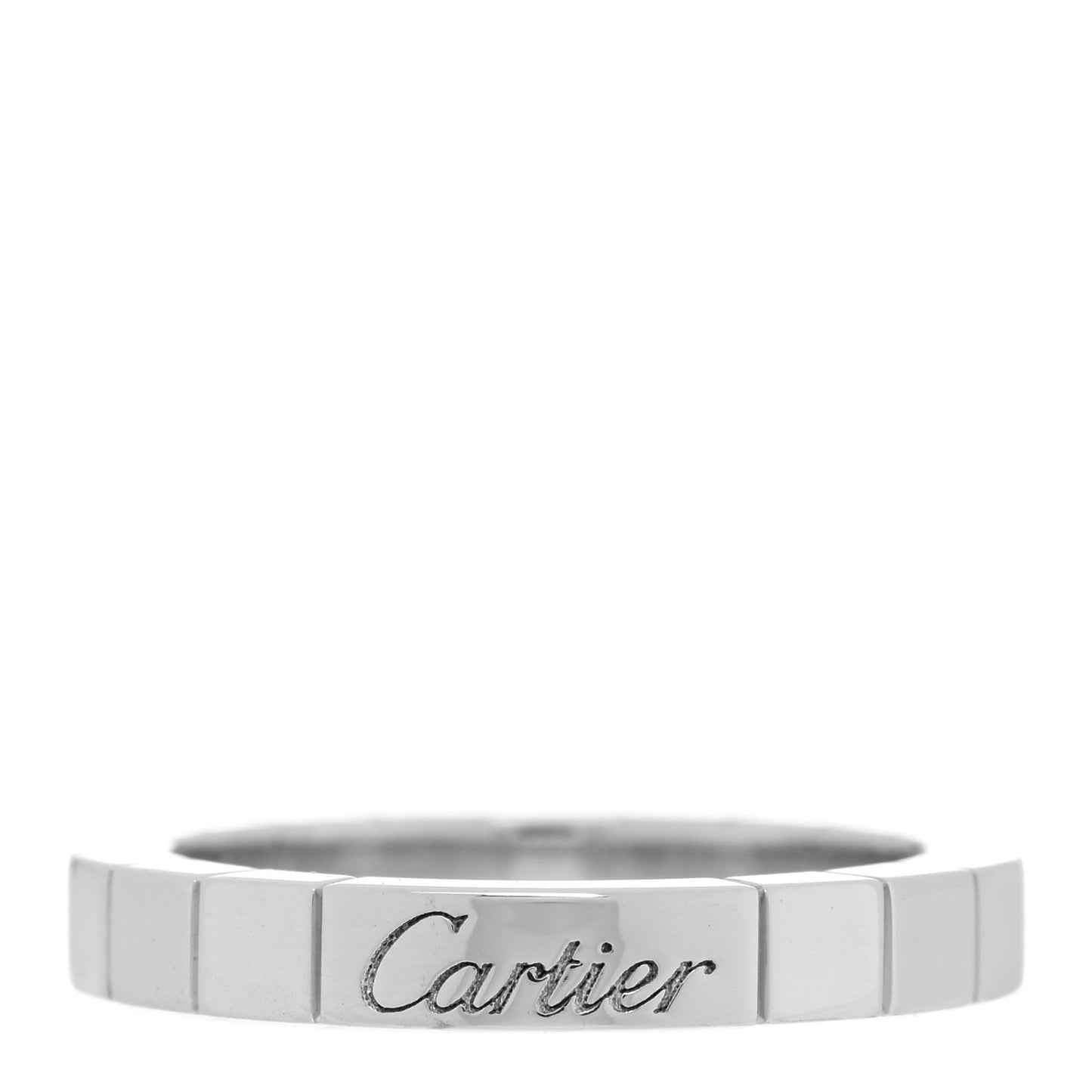 18K White Gold Lanieres Ring 50 5.25