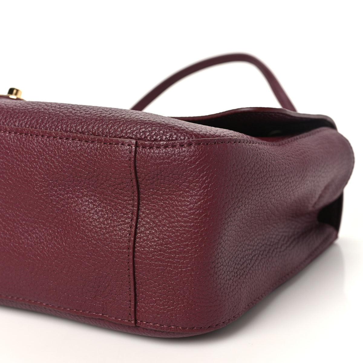 Chanel Grained Calfskin Small Souplissimo Maxi Flap Burgundy 19 of 21