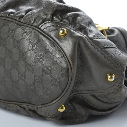 Gucci Guccissima Medium Jockey Tote Grey 7 of 13