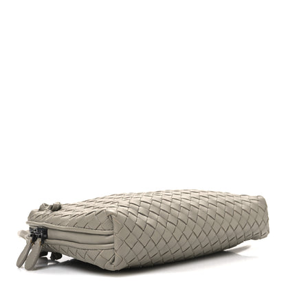 Bottega Veneta Nappa Intrecciato Nodini Crossbody Messenger Steel 5 of 12