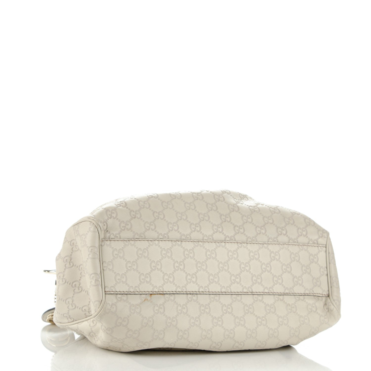 Gucci Guccissima Medium Sukey Tote Mystic White 4 of 11
