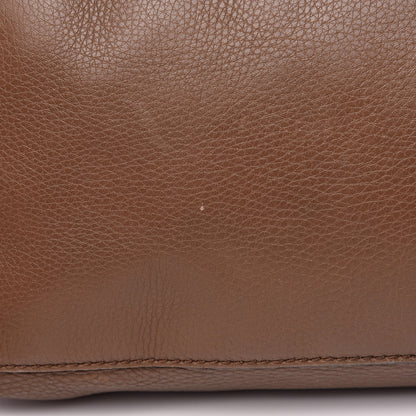 Gucci Pebbled Calfskin Medium Soho Chain Shoulder Bag Maple Brown 11 of 16