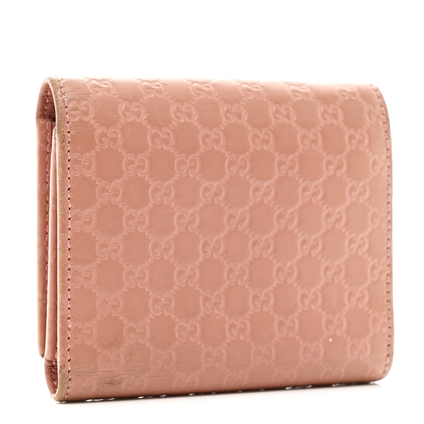 Microguccissima Flap Wallet Pink