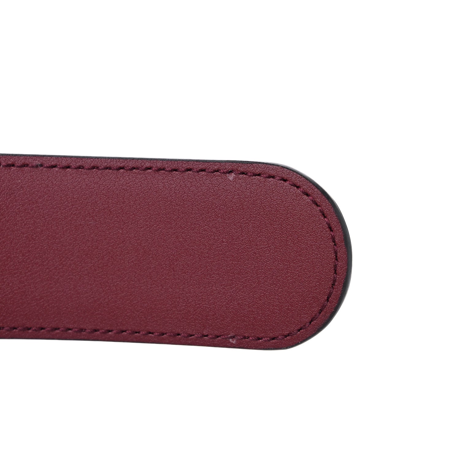 Gucci Ciny Lux Calfskin Patterned Double G 40mm Belt 85 34 Rubicund 5 of 7