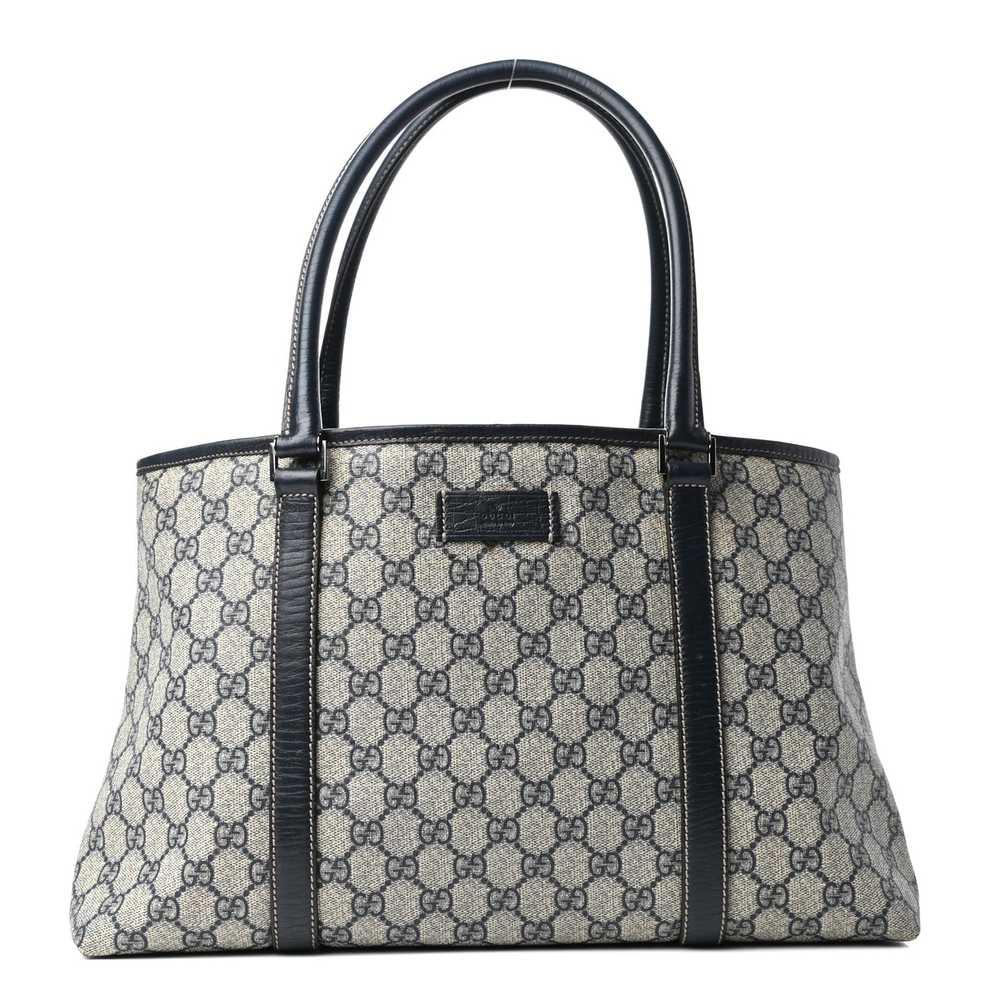 GG Plus Monogram Medium Joy Tote Dark Blue