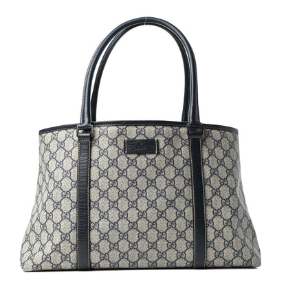 Gucci GG Plus Monogram Medium Joy Tote Dark Blue 1 of 10