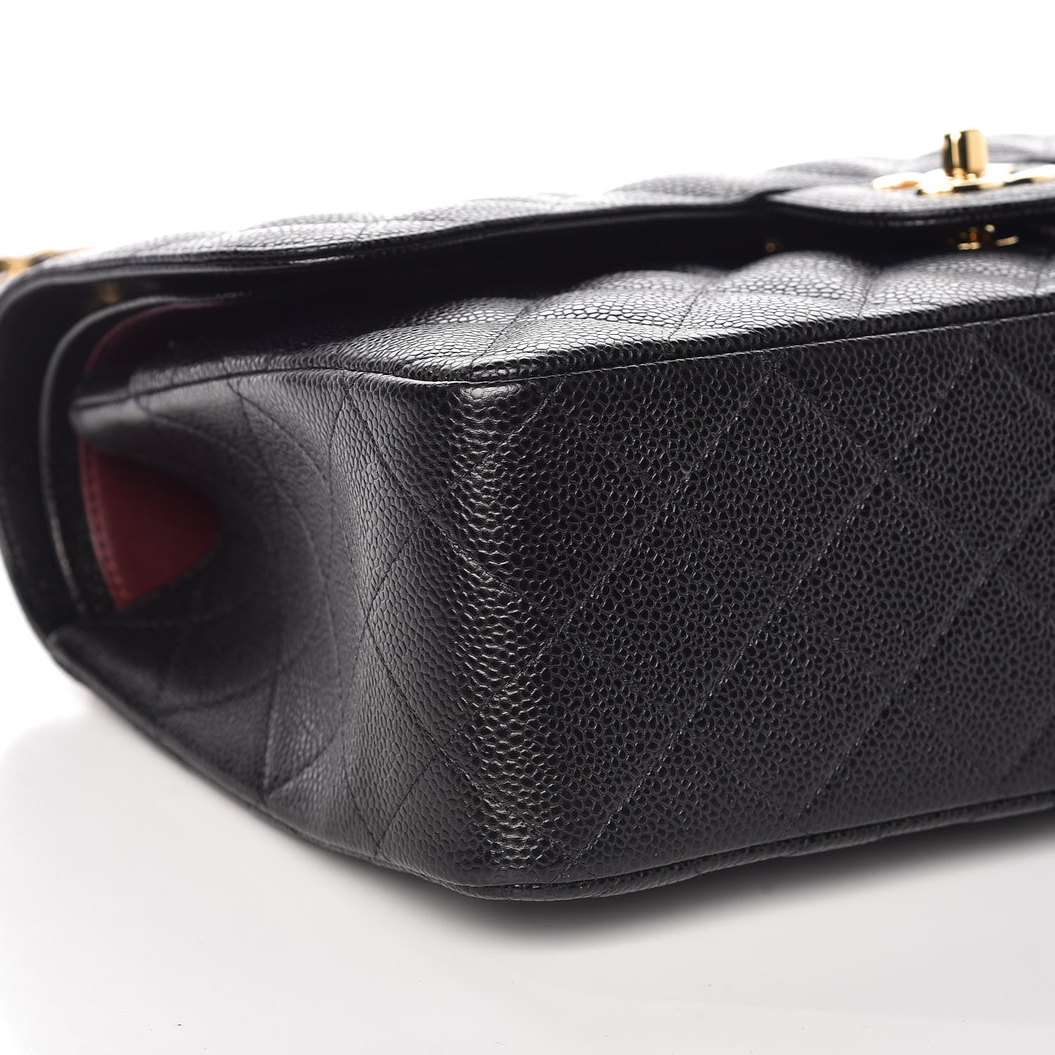 Chanel Caviar Quilted Jumbo Double Flap Black 5 of 10