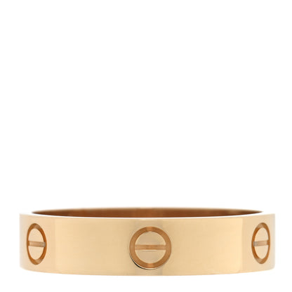 Cartier 18K Yellow Gold 5.5mm LOVE Band Ring 71 13.25 3 of 4