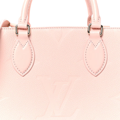 Louis Vuitton Empreinte Monogram Giant Onthego PM Opale Pink 7 of 10