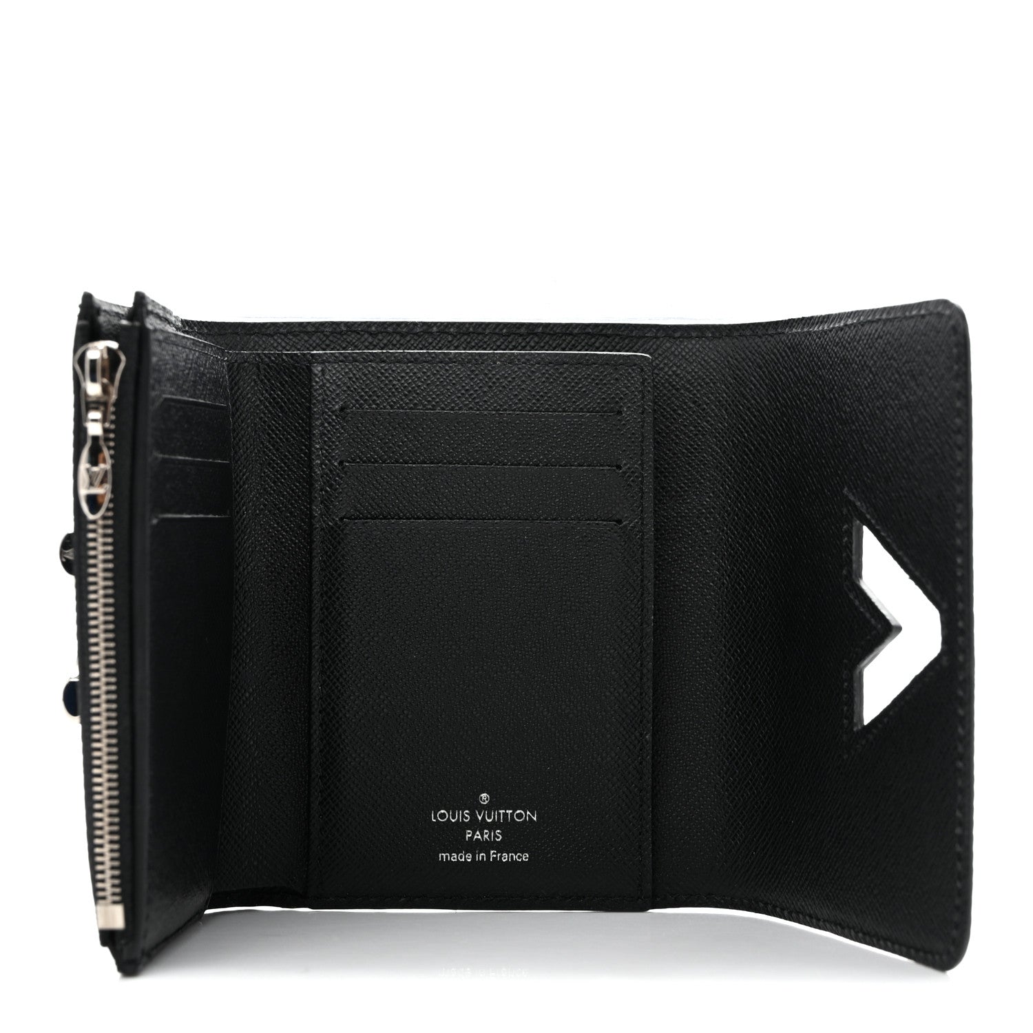 Louis Vuitton Epi Twist Compact Wallet Black 5 of 8