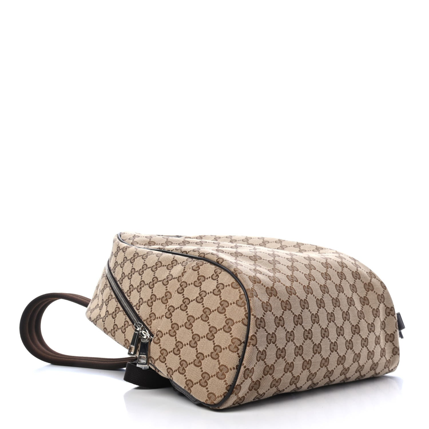 Gucci Monogram Travel Backpack Dark Brown 3 of 4