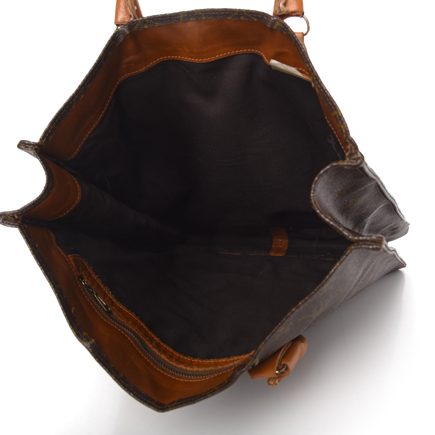 Louis Vuitton Monogram French Company Sac Plat 5 of 17