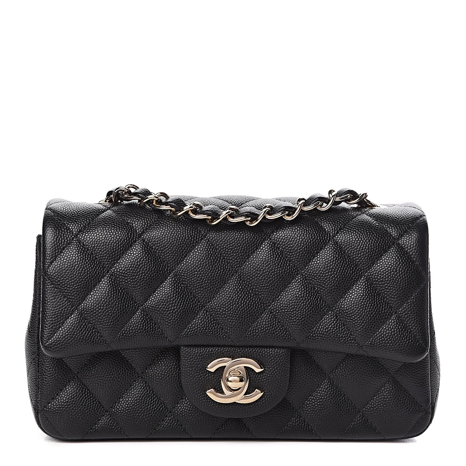 Chanel Caviar Quilted Mini Rectangular Flap Black 1 of 11