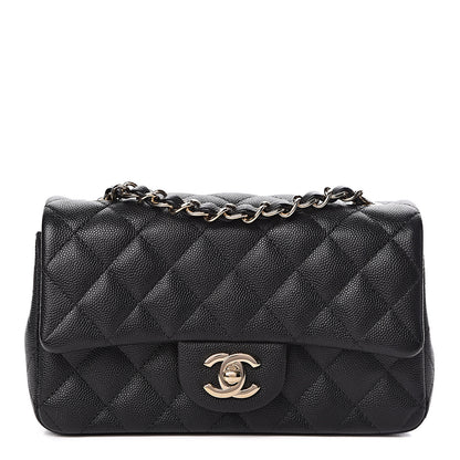 Chanel Caviar Quilted Mini Rectangular Flap Black 1 of 11