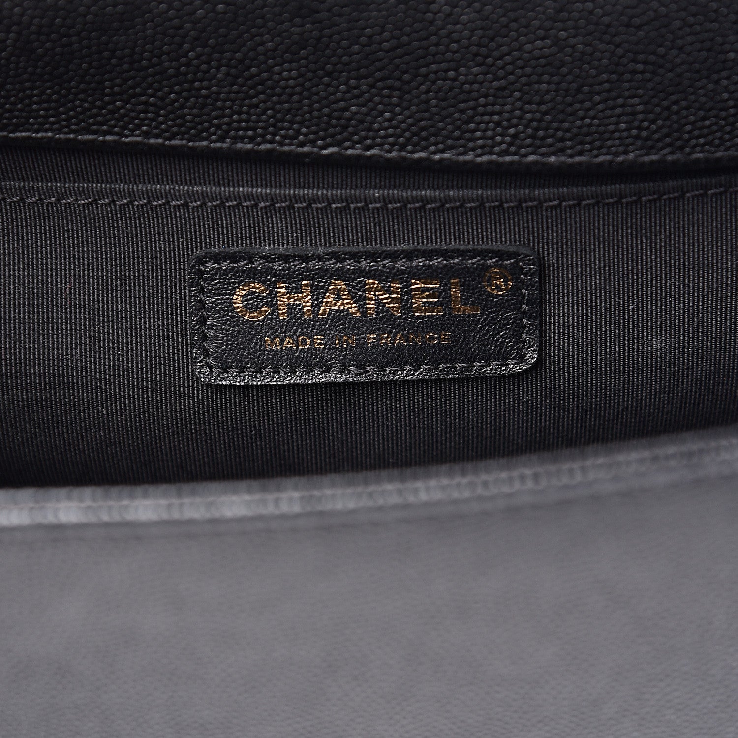 Chanel Caviar Quilted Medium Boy Flap Black 5 of 10