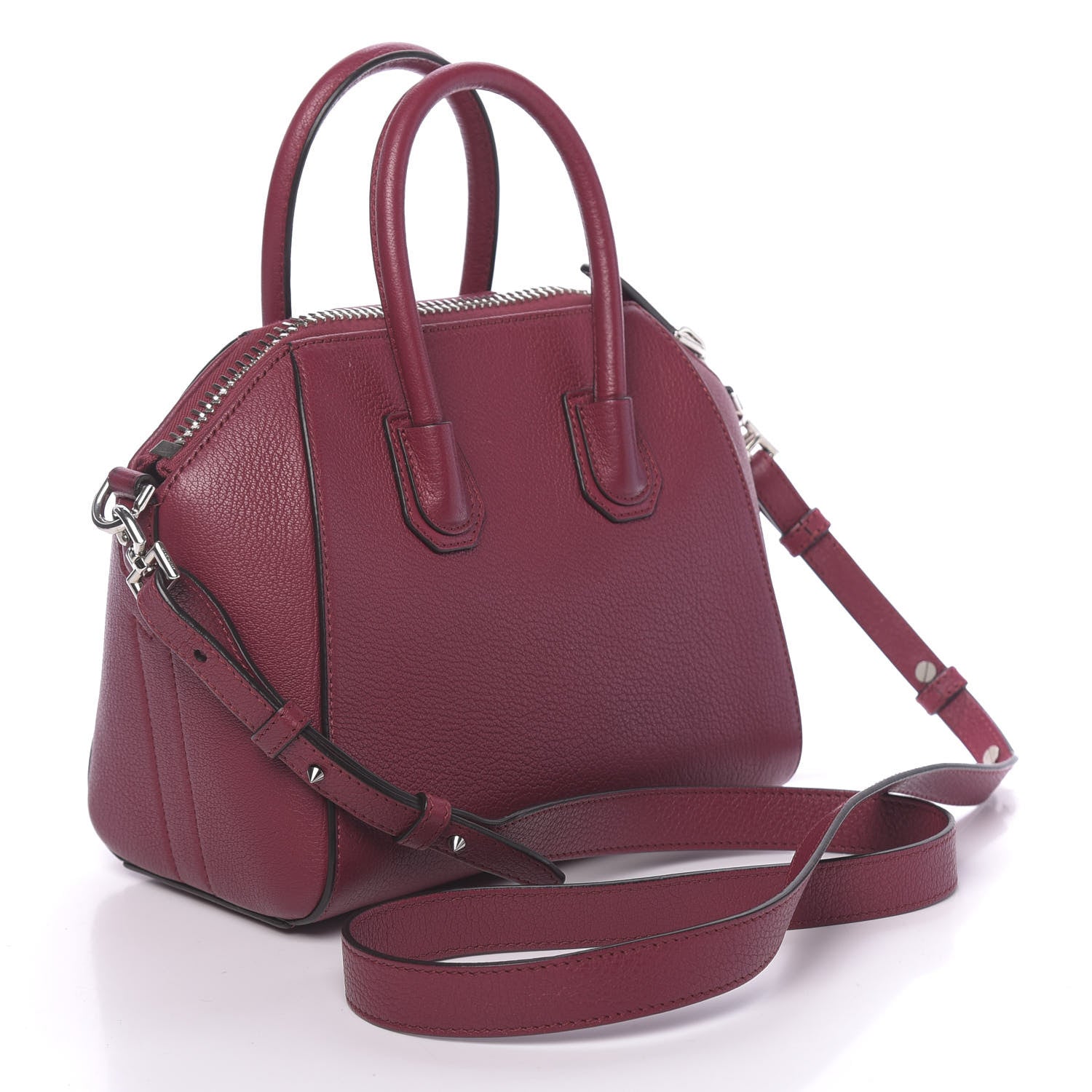 Givenchy Sugar Goatskin Mini Antigona Fig Pink 3 of 12