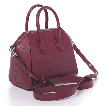 Givenchy Sugar Goatskin Mini Antigona Fig Pink 3 of 12