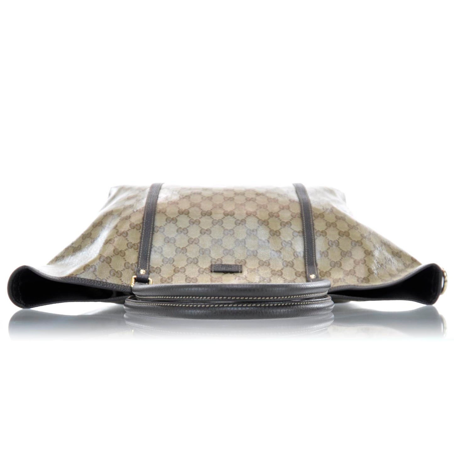 Crystal Monogram Large Joy Tote Beige Ebony Testa di Moro
