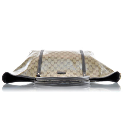 Gucci Crystal Monogram Large Joy Tote Beige Ebony Testa di Moro 4 of 10