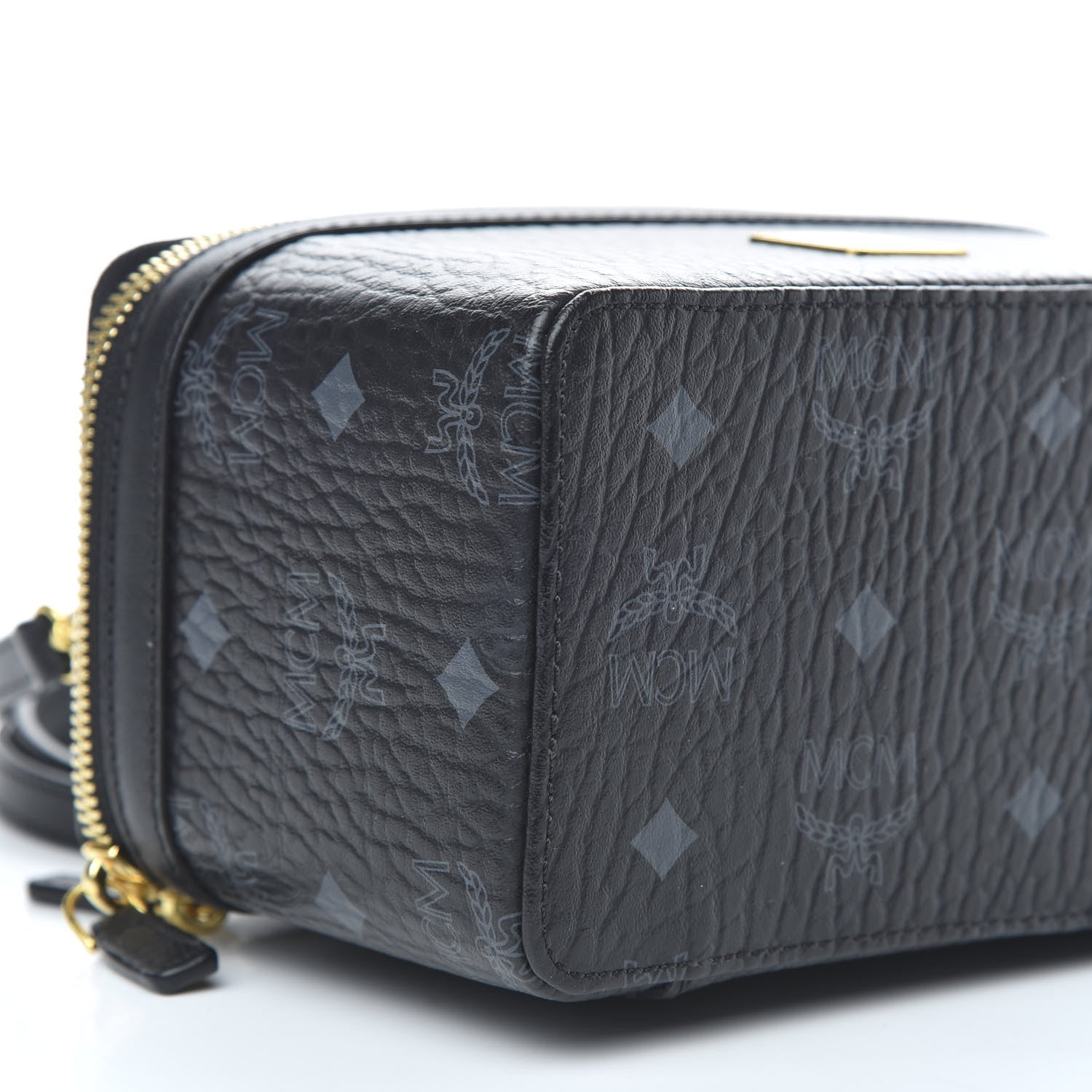MCM Visetos Vanity Case Black 7 of 8