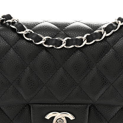 Chanel Caviar Quilted Mini Square Flap Black 8 of 10