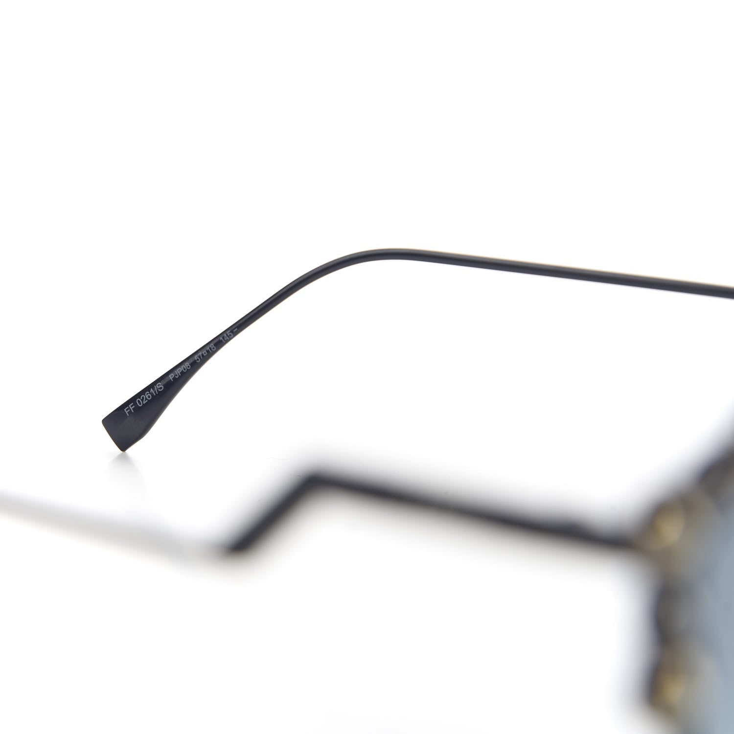Fendi Geometric Dots Sunglasses FF 0261/S Dark Blue 6 of 7