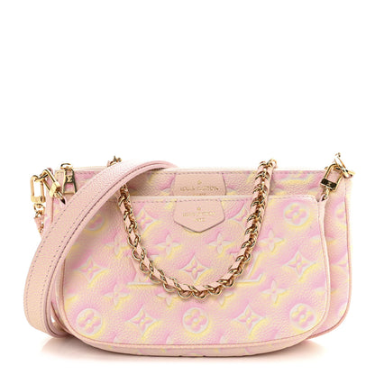 Louis Vuitton Empreinte Monogram Summer Stardust Multi Pochette Accessories Pink 1 of 12