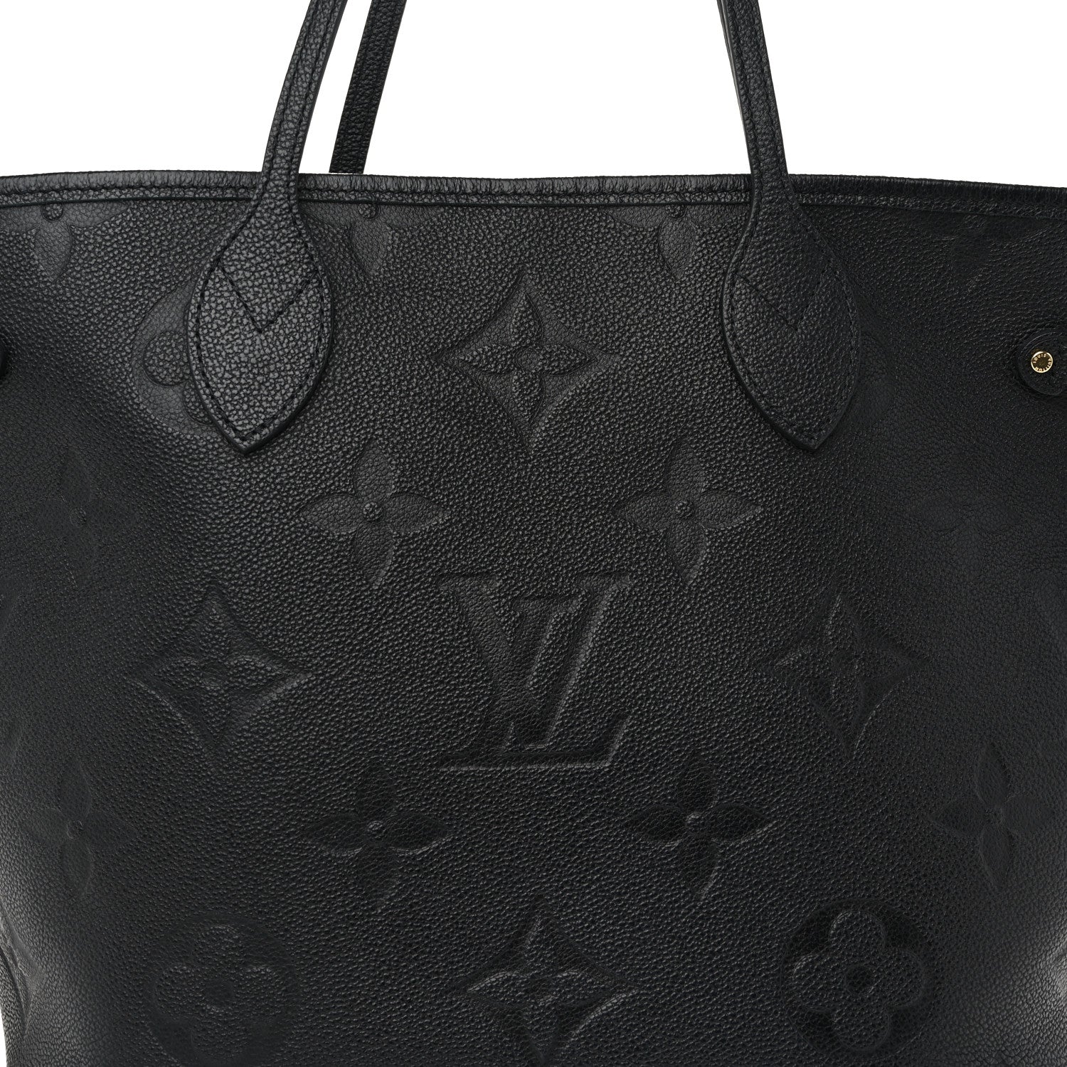 Louis Vuitton Empreinte Monogram Giant Neverfull MM Black 8 of 10