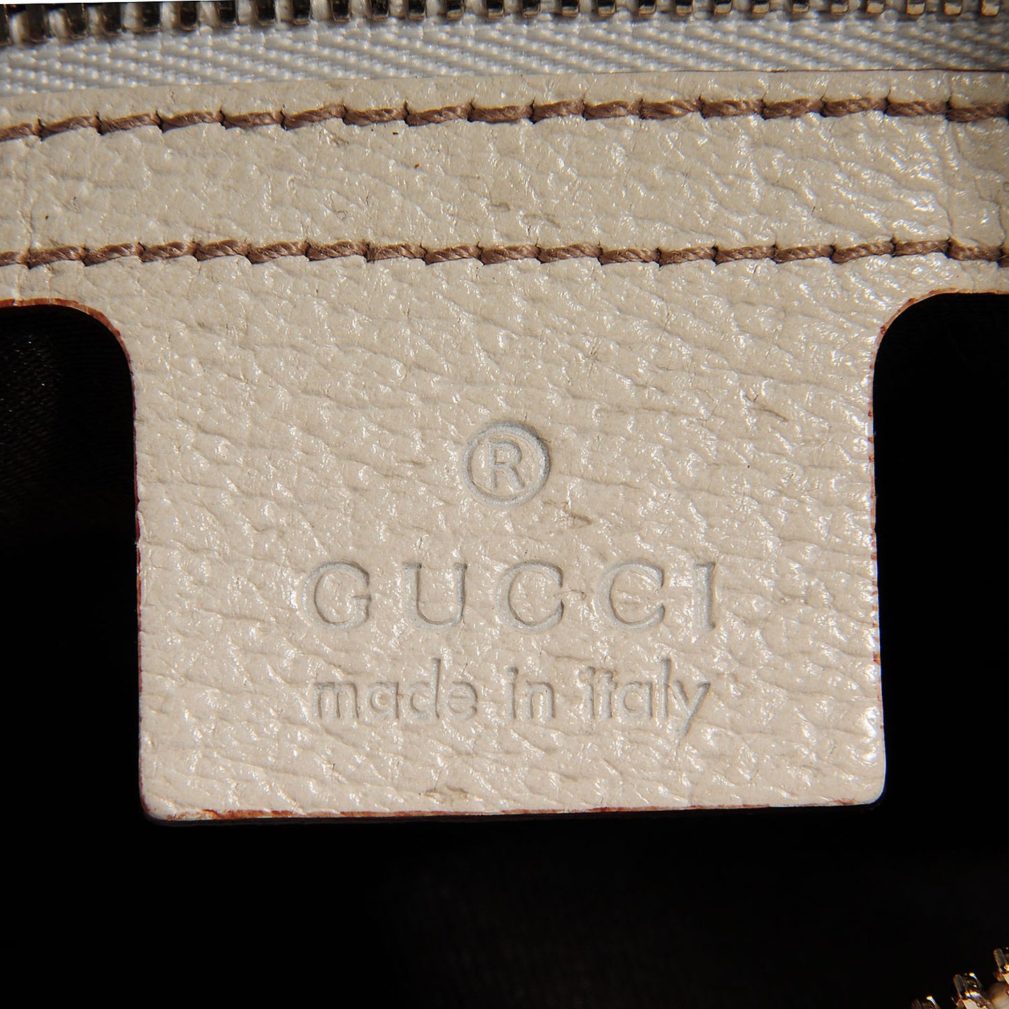 Monogram Glam Hobo Off White