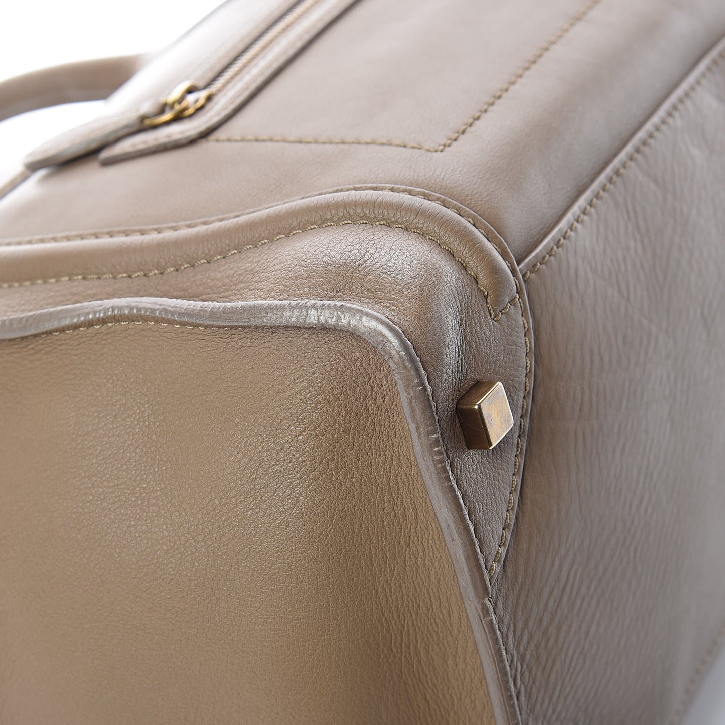 Smooth Calfskin Mini Luggage Dune