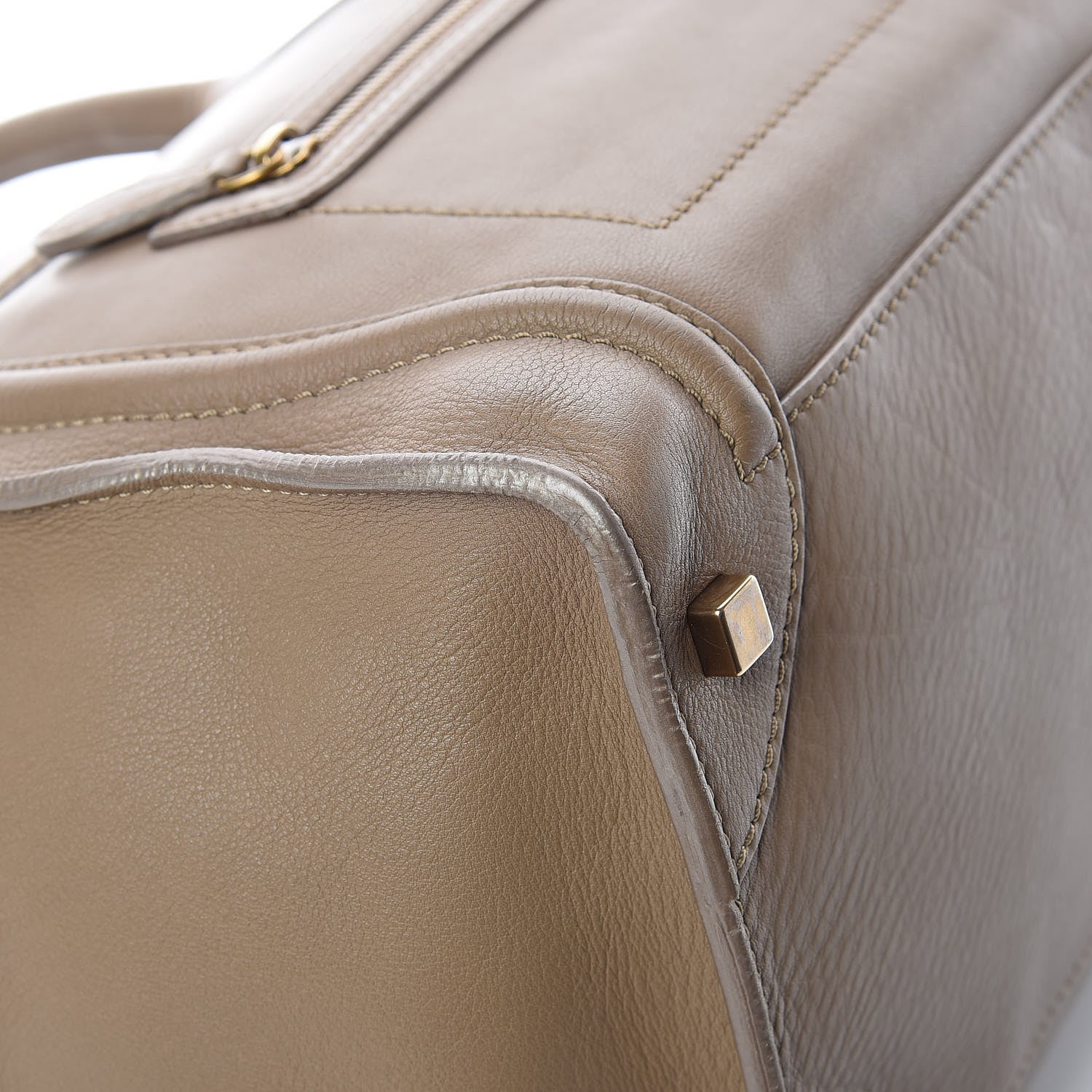 Celine Smooth Calfskin Mini Luggage Dune 19 of 21