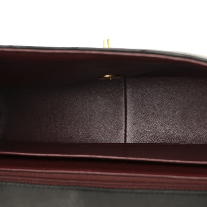 Chanel Lambskin Quilted Medium Single Flap Black 5 of 10