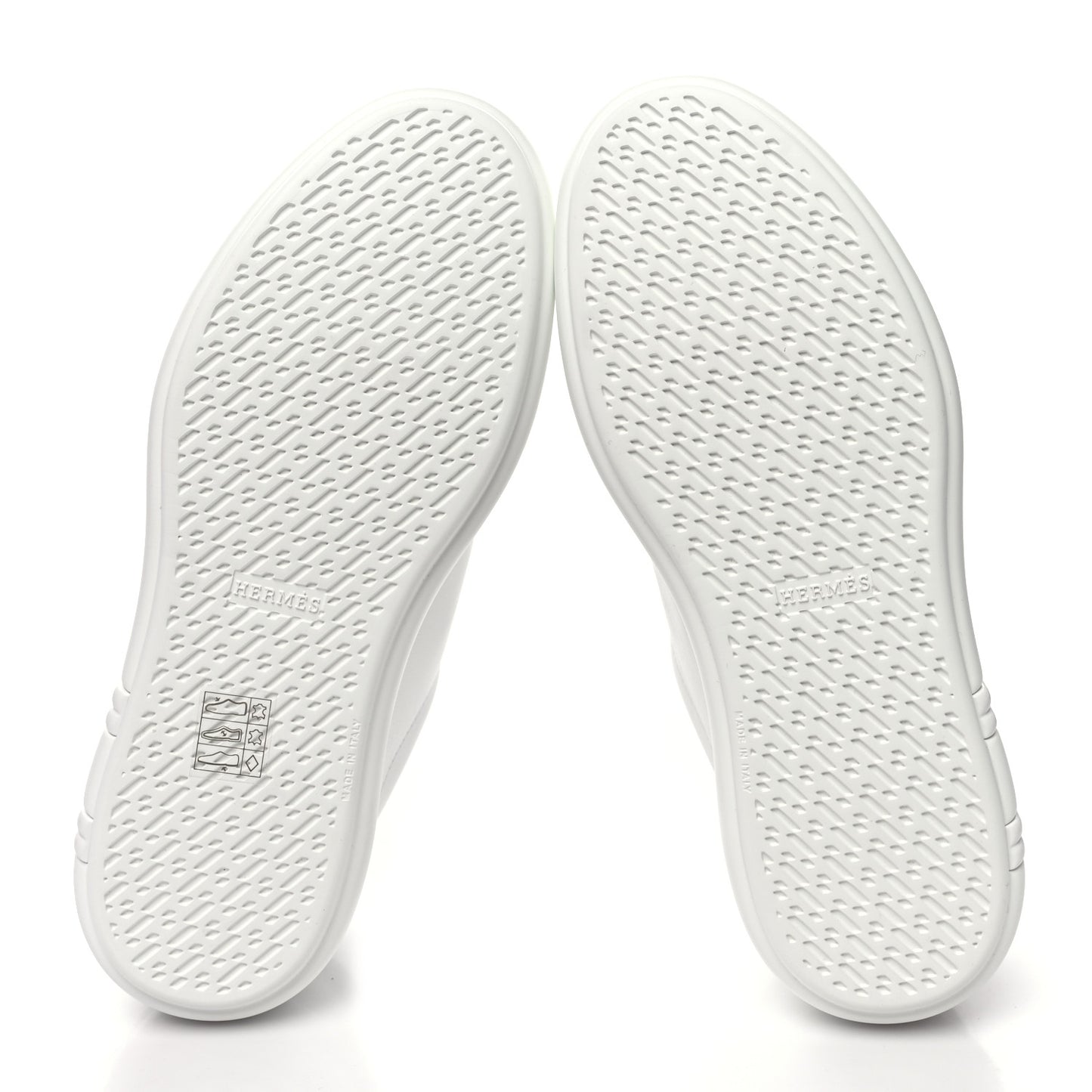 Calfskin Womens Happy Sneakers 37 White