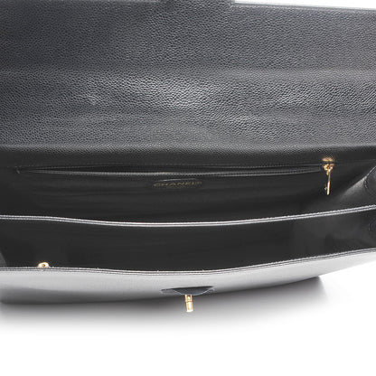 Chanel Caviar Briefcase Black 9 of 9
