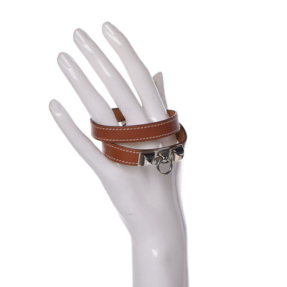 Hermes Barenia Rivale Double Tour Bracelet S Fauve 2 of 6