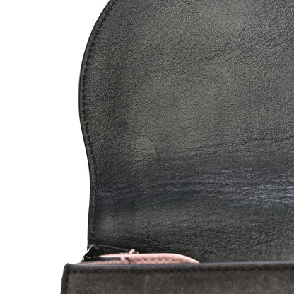 MCM Suede Calfskin Trisha Small Shoulder Bag Black 13 of 16