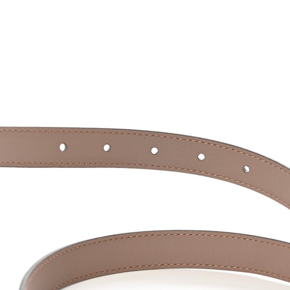 Gucci Calfskin Double G 20mm Belt 85 34 Porcelain Rose 5 of 8