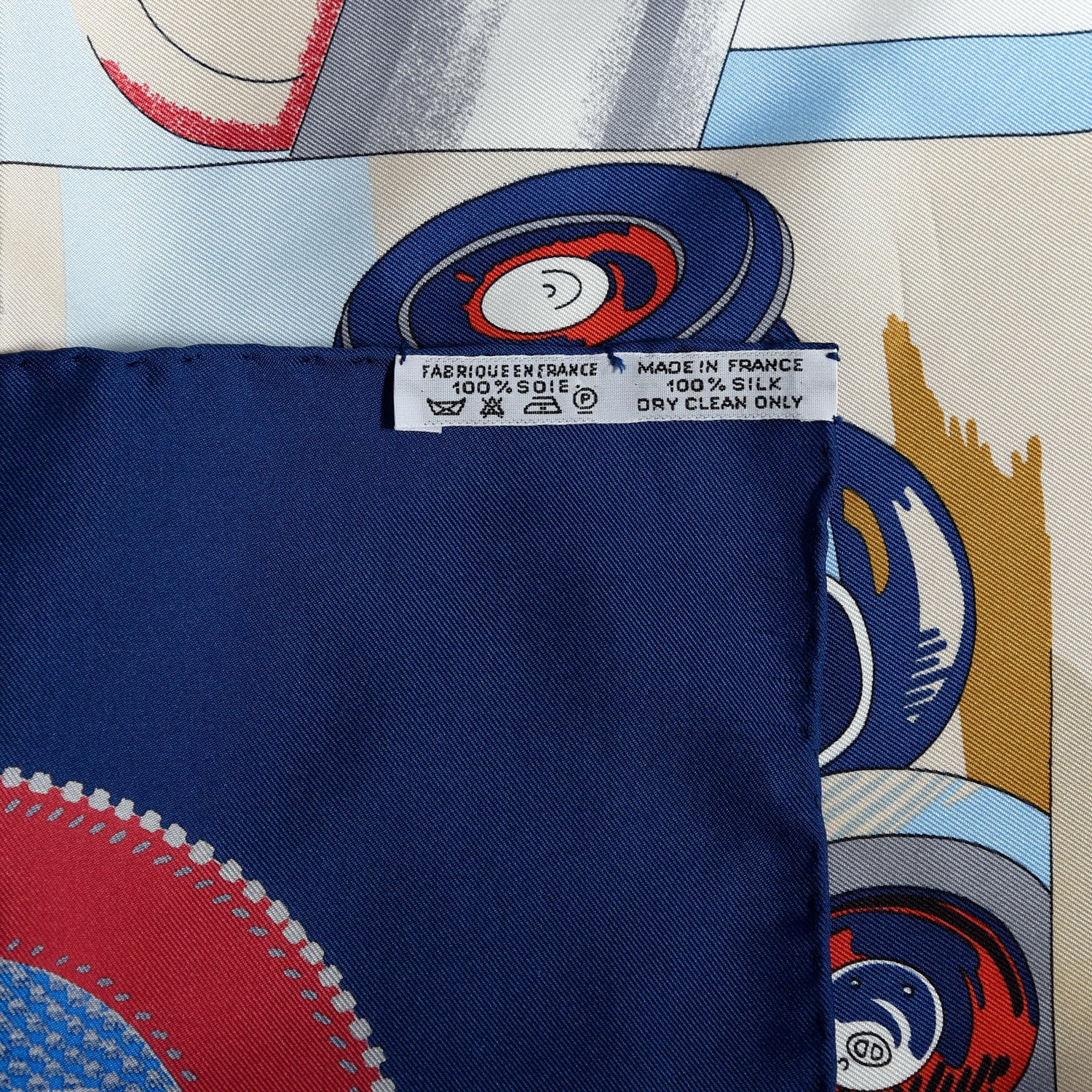 Hermes Silk L'Elegance et le Confort en Automobile Scarf 90 5 of 6