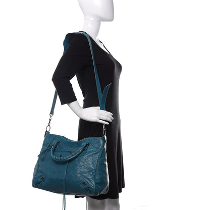 Balenciaga Agneau Classic Hardware Velo Lagon 2 of 10