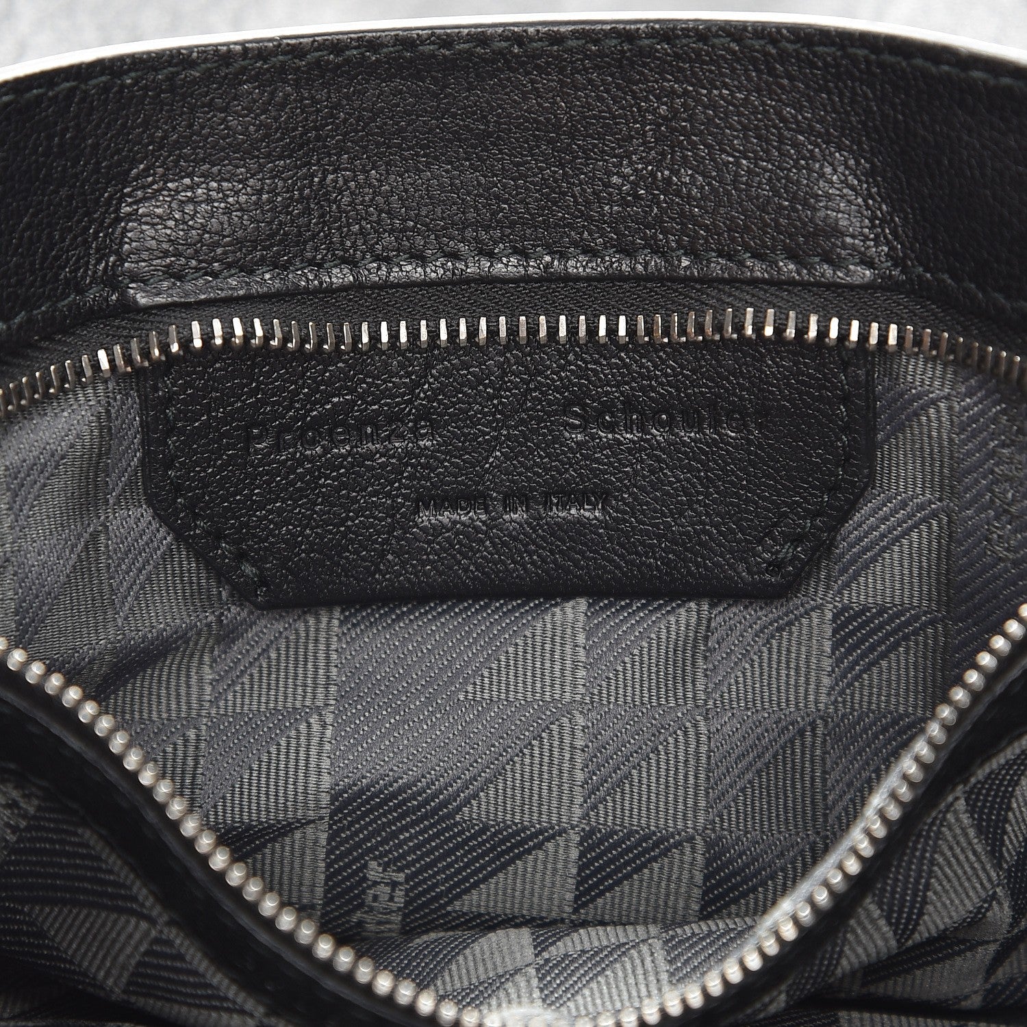 Proenza Schouler Lambskin Tiny PS1 Satchel Black 6 of 7