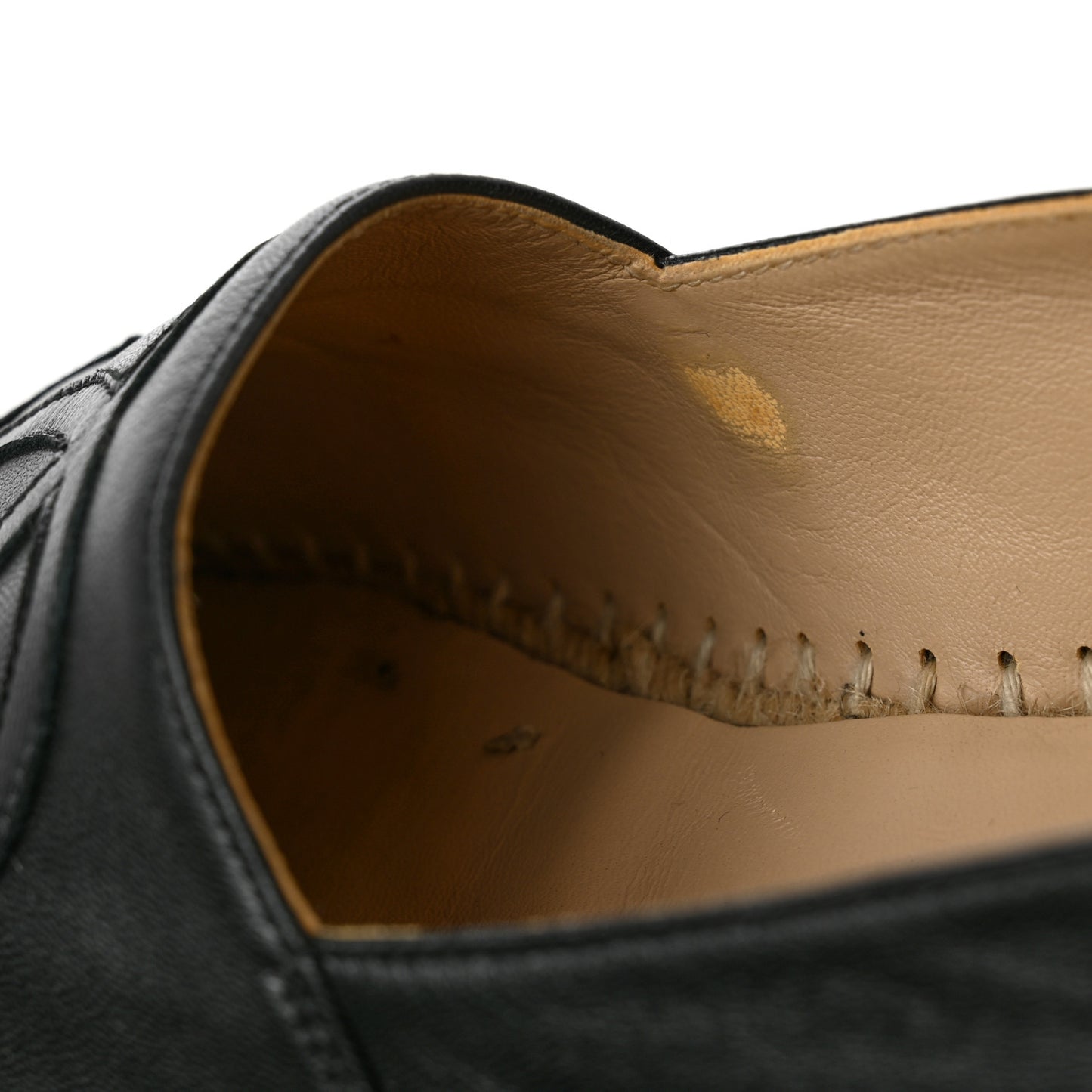 Lambskin CC Espadrilles 38 Black