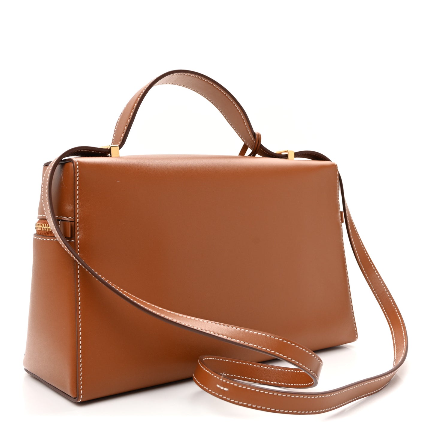 Saddle Calfskin Extra Bag L27 Warm Tan