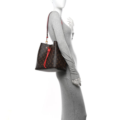 Louis Vuitton Monogram Neonoe MM Coquelicot 2 of 10