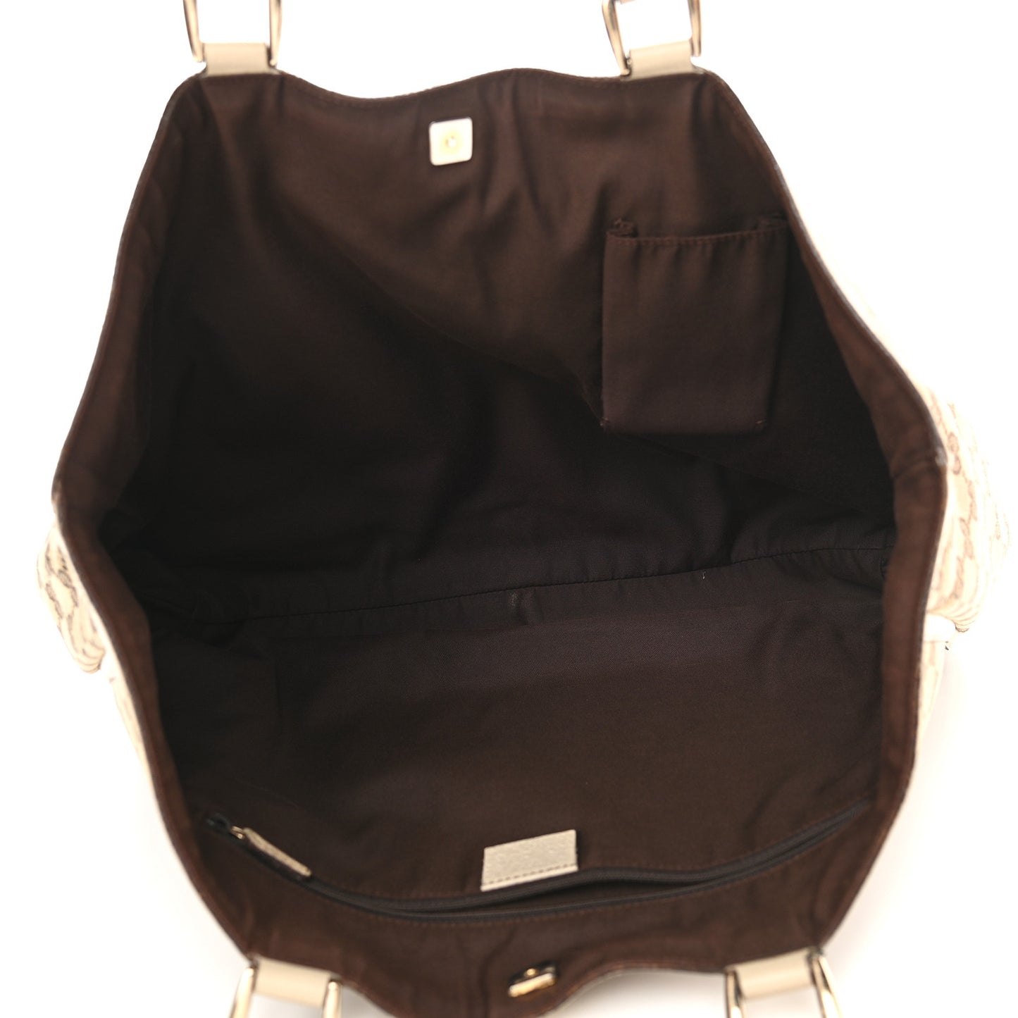 Monogram Large Abbey Tote Off White