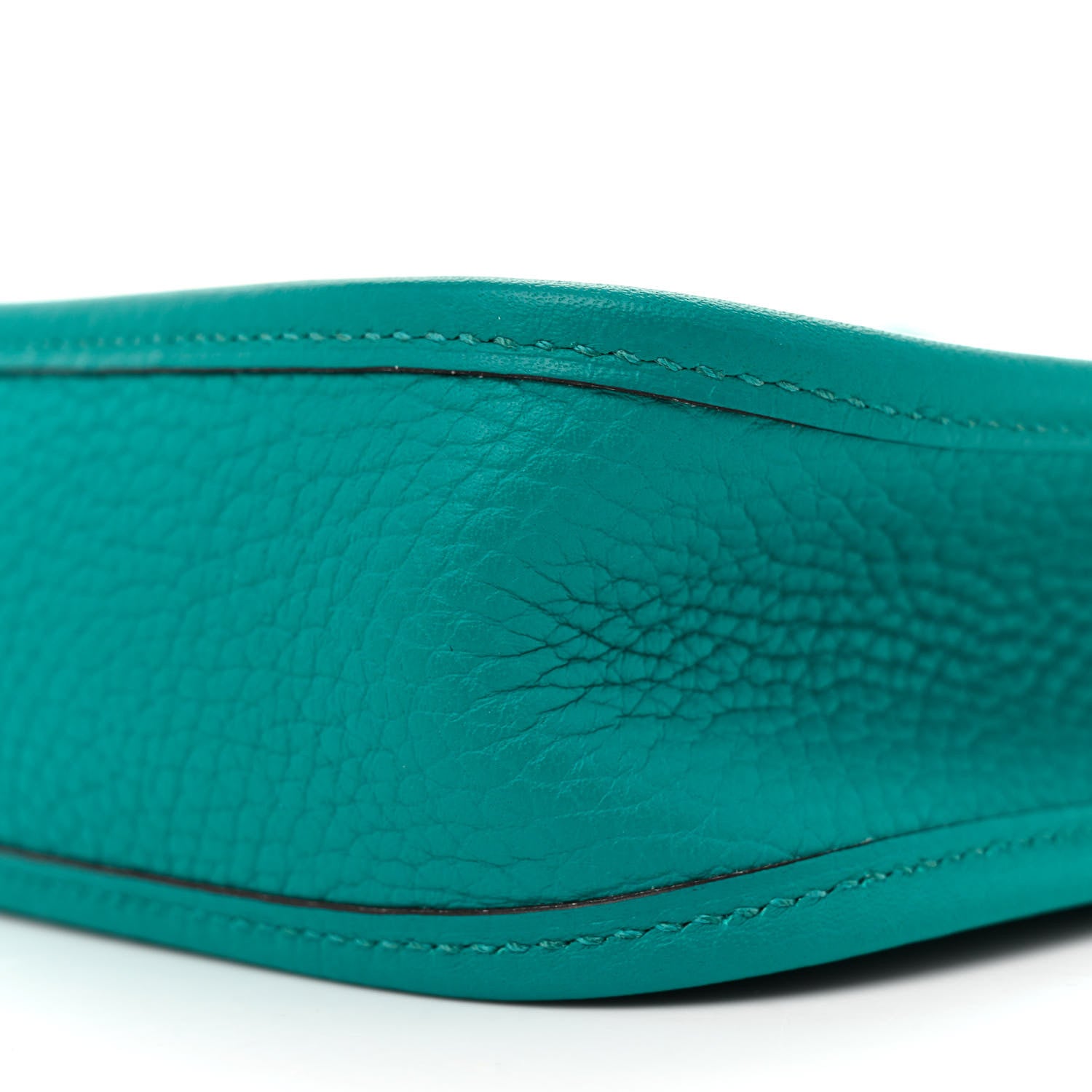 Hermes Taurillon Clemence Evelyne TPM Bleu Paon 10 of 11